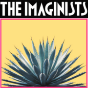 Image of an agave plant and the logo for The Imaginists