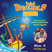 Cover of new Kid Beowulf book Songs & Sagas