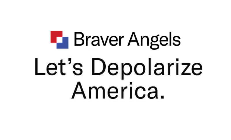 Text: Braver Angels, Depolarizing America