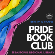 Teen Pride Book Club Grades 9-12