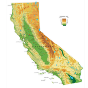 map of california