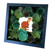 3d floral shadow boxes