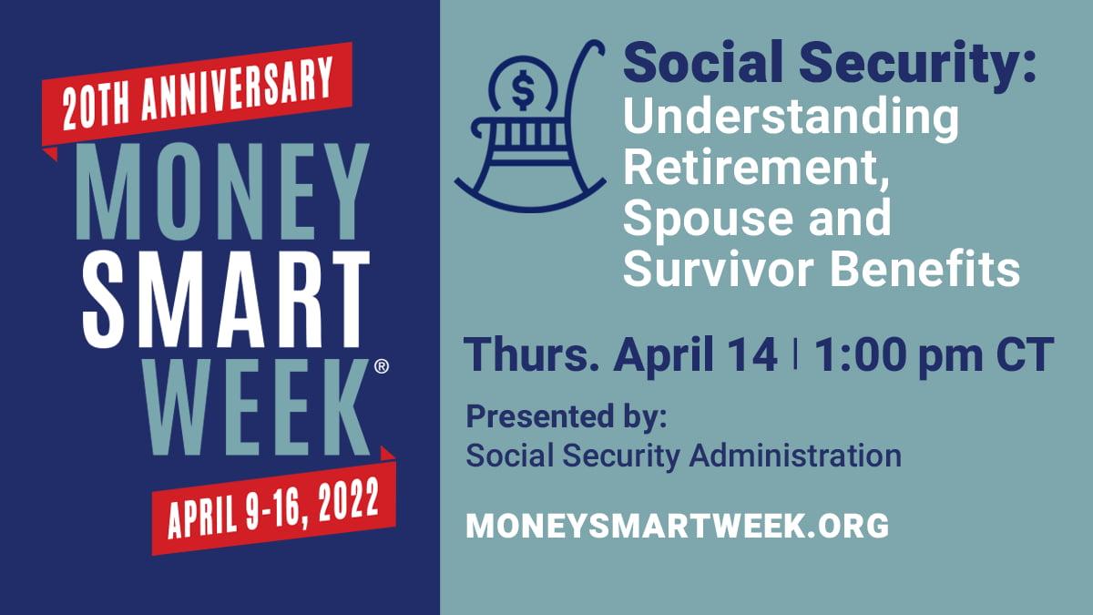 Money Smart Week event detail.