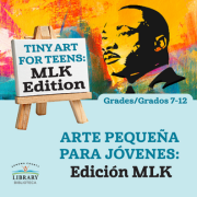 Flyer with image of MLK