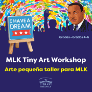 MLK Tiny Art Workshop