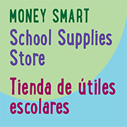 Text - Money Smart School Supplies Store